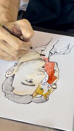 Shintaro Kago at work Shintaro Kago at work