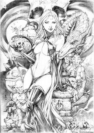 Marcos - Goblin Queen - Illustration originale