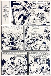 Augusto Pedrazza - Pedrazza, Akim, Le champion obstiné, planche n°51, Akim#66, 1962. - Comic Strip