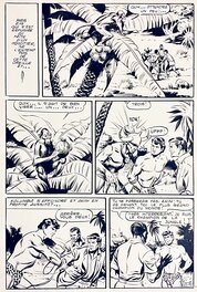 Augusto Pedrazza - Pedrazza, Akim, Le champion obstiné, planche n°51, Akim#66, 1962. - Planche originale