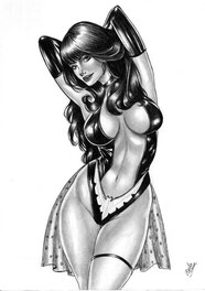 Ecilia Sousa - Vampirella - Illustration originale