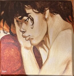 Frank Pé - Manon Série ZOO - Original Illustration