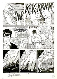 Luigi Piccatto - Dylan Dog #14 · "Fra la vita e la morte" - Planche originale