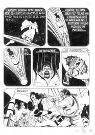 Angelo Stano - Dylan Dog #100 · "La storia di Dylan Dog" - Comic Strip
