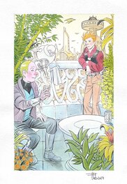 Fabrice Lebeault - Fabrice Lebeault Spirou et Fantasio - Original Illustration