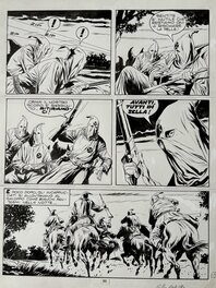 Raffaele Della Monica - Tex La croce Fiammeggiante - Comic Strip