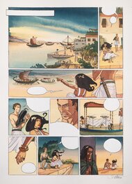 Isabelle Dethan - Sur les terres d'Horus - T2 p 10 - Comic Strip