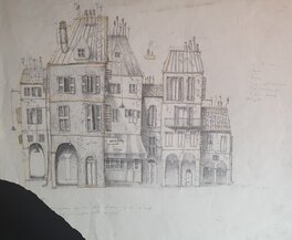 Marco Leoni - Houses by Marco Leoni - Original Illustration