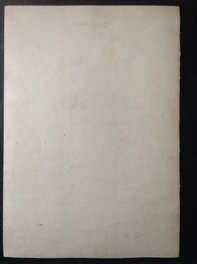 Le verso de la planche originale 4 de Fin de cet épisode du BB 81 au format géant de 32.5 x 47 Cm Le verso de la planche originale 4 de Fin de cet épisode du BB 81 au format géant de 32.5 x 47 Cm