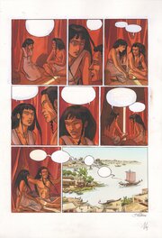 Isabelle Dethan - Sur les Terres d'Horus T.8, planche 14 - Comic Strip