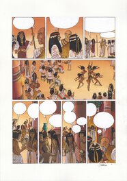 Isabelle Dethan - Sur les Terres d'Horus T.1, planche 40 - Comic Strip