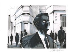 Xavier Coste - Illustration originale 1984 - Original Illustration