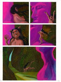René.e aux bois dormants - Planche originale 92