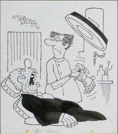 Pierre - Dentiste - Original Illustration
