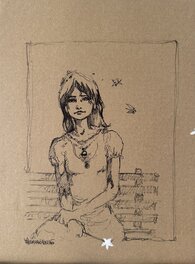 Massimiliano Frezzato - La Fée - Illustration originale
