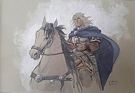 Enrico Marini - De adelaars van Rome - Original Illustration