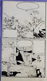Guy Mouminoux - Compères jean Bontemps, série Blason d'Argent Tome 9 - Planche originale