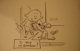 Pévé - Dentiste - Illustration originale