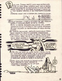 Andrea Pazienza - Andrea Pazienza - Aficionados - Planche originale