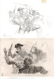 Dessin préparatoire Dessin préparatoire
