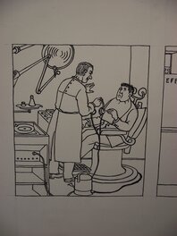 Max Radler - Dentiste - Original Illustration