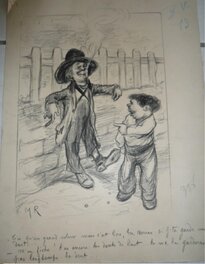 Maurice Radiguet - Dentiste - Original Illustration