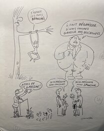 Georges Wolinski - Wolinski - Planche originale
