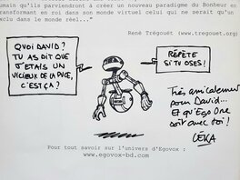 Dédicace du scénariste Dédicace du scénariste