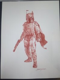 Manuel Sanjulián - Boba fett / sanjulian - Illustration originale