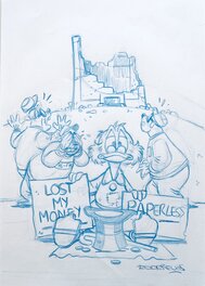 Couverture Préliminaire - Picsou sans le sou