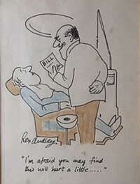 Rex Audley - Dentiste - Original Illustration