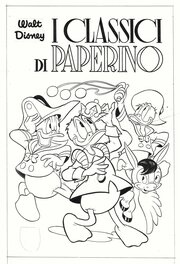Giuseppe Perego - I Classici di Paperino - Couverture originale