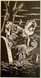 Charles Burns - Nixon - Illustration originale