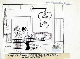 Frank Ridgeway - Dentiste - Illustration originale
