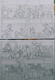 Page 2 - Crayonné - Le secret d'Ezra McPicsou / The Secret of Ebeneezer Duck