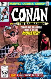 Couverture conan the Barbarian 119 Couverture conan the Barbarian 119
