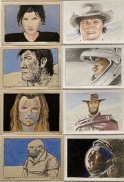 Stéphane Dubois - Etudes de personnages - Illustration originale