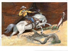 Gil Formosa - TEX WILLER - Original Illustration