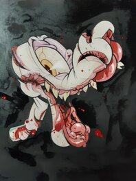 Al Columbia - Chopped-Up Pluto - Original Illustration