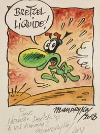 Nikita Mandryka - Le concombre masqué - Illustration originale