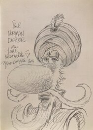Nikita Mandryka - Le concombre masqué - Illustration originale