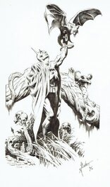 Sandy Plunkett - Batman Legends of the Dark Knight Pin Up - Original Illustration