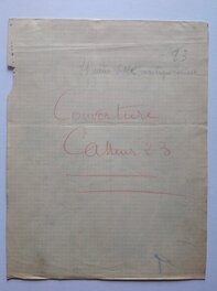 Avec sa Feuille de Protection avec écriture de Chott Couverture Casseur 23 et Titre en italien pour Les éditions Giovanni De LEO Avec sa Feuille de Protection avec écriture de Chott Couverture Casseur 23 et Titre en italien pour Les éditions Giovanni De LEO