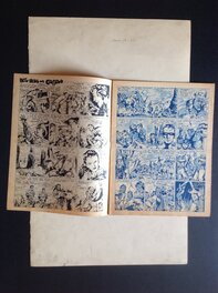 Le verso de la Planche 1 (2) de Titre du BB 84 entiere avec les Pages 2 et 3 ( c'est pour vous montrer sa Publication , la Bd ne sera pas jointe a cet achat de la Planche 1 ) . Le verso de la Planche 1 (2) de Titre du BB 84 entiere avec les Pages 2 et 3 ( c'est pour vous montrer sa Publication , la Bd ne sera pas jointe a cet achat de la Planche 1 ) .