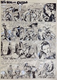 Bordelet Rémy (RÉMY - Atelier Chott) Big Bill le Casseur 84 Planche Originale 1 Titre , Encre de Chine petit format TOM TOM 1953