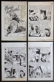 Les 4 premières Planches de Fergal de ce 1er épisode de Faux Dollars ! .. , issu du Big HORN 9 en 1958 Les 4 premières Planches de Fergal de ce 1er épisode de Faux Dollars ! .. , issu du Big HORN 9 en 1958