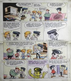 Greg - « Les As » – Greg – PIF – N° 1124 – Planche originale n° 42 - Planche originale