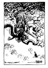Duncan Fegredo - Hellboy - Illustration originale