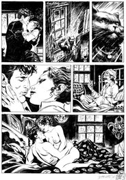 Paolo Martinello - Martinello, Dylan Dog#458, Sette Vite, planche n°7, 2024 - Planche originale