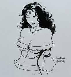 Enrico Marini - Mejaï par Marini - Original Illustration